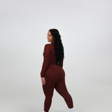 RIBBED SCRUNCH YOGA PANTS bodywerkz