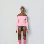 BARE SHOULDER LONG SLEEVE bodywerkz 
