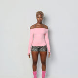BARE SHOULDER LONG SLEEVE bodywerkz 