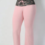 CAMO LOW RISE FLARES bodywerkz 
