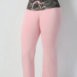 CAMO LOW RISE FLARES bodywerkz 