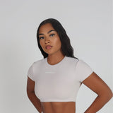 CLOUD CROP TOP bodywerkz Cream S 