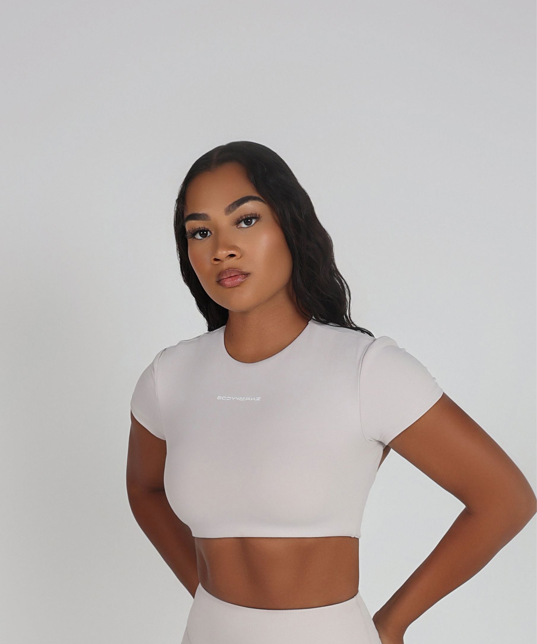 CLOUD CROP TOP bodywerkz Cream S 