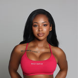 CROSS BACK SPORTS BRA bodywerkz Small Hibis 
