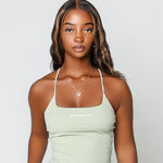 Cross back tank bodywerkz S Mint green 