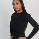 CURVED LONG SLEEVE bodywerkz S Black 
