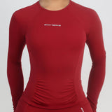 CURVED LONG SLEEVE bodywerkz S Red 