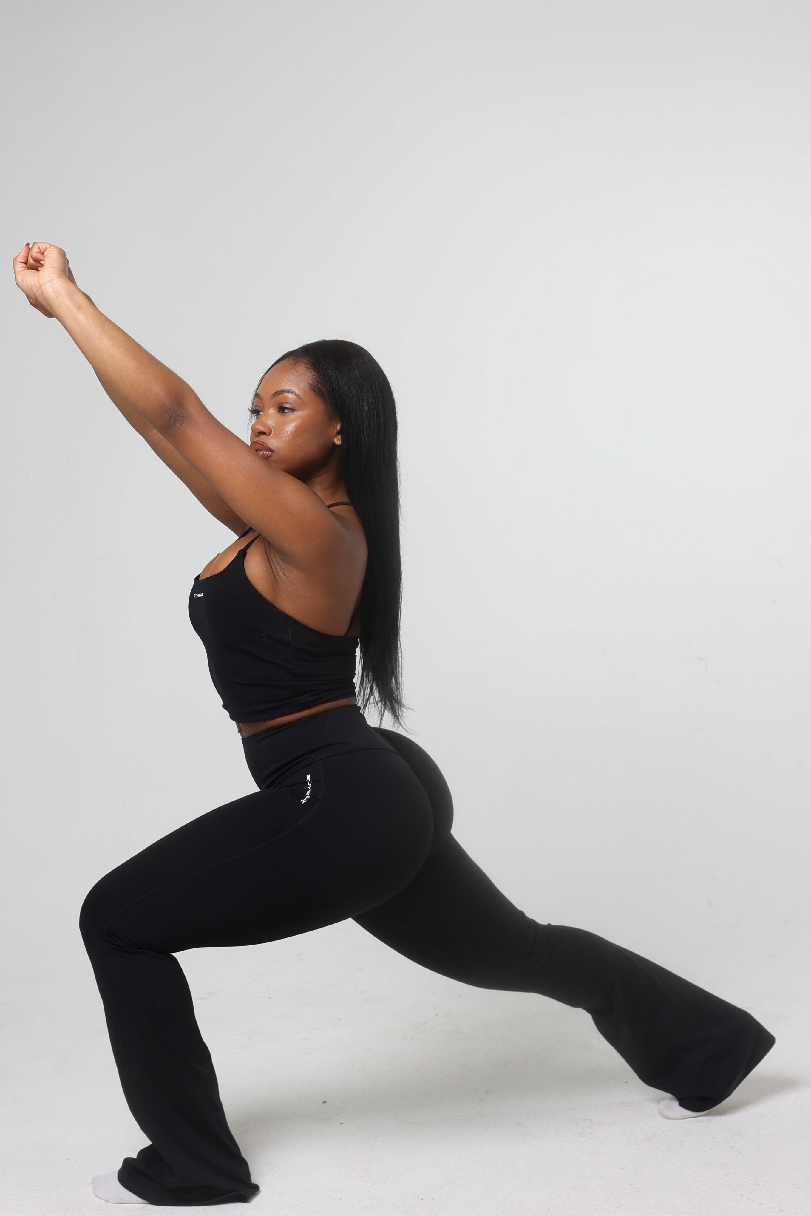 FLARE SCRUNCH PANTS bodywerkz 