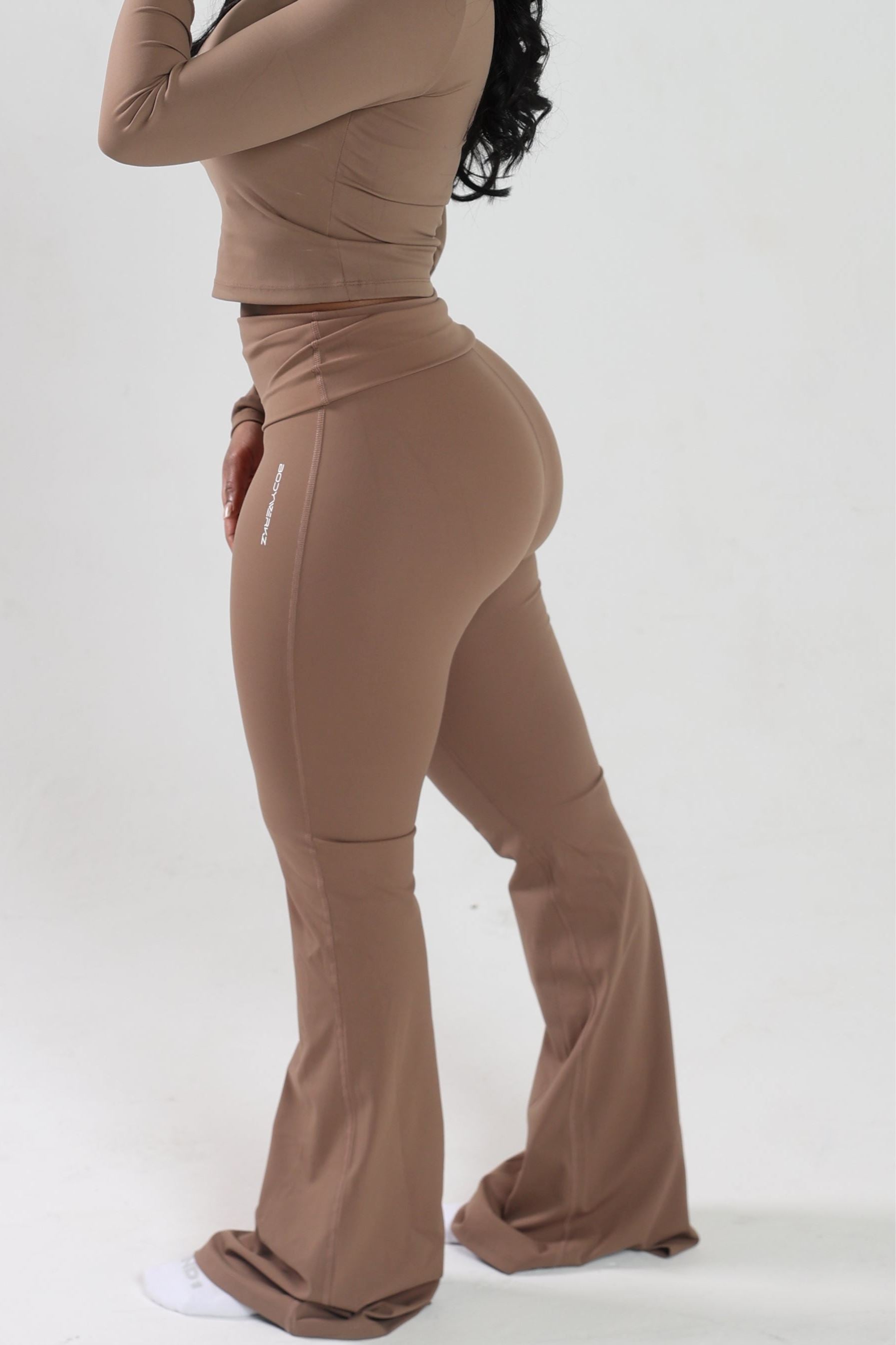 FOLD OVER FLARES bodywerkz S Soft brown 