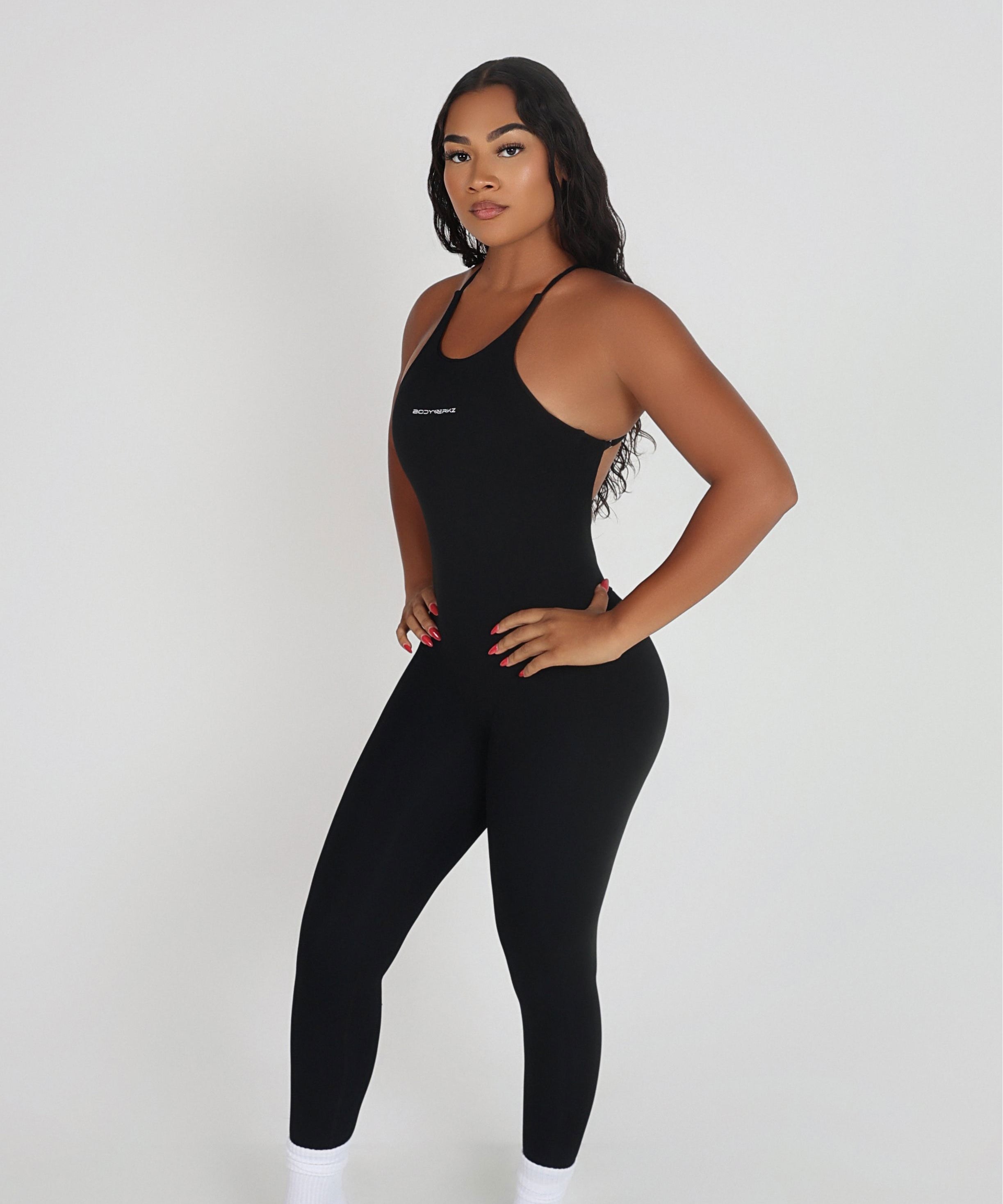 HALTER BACKLESS JUMPSUIT bodywerkz 