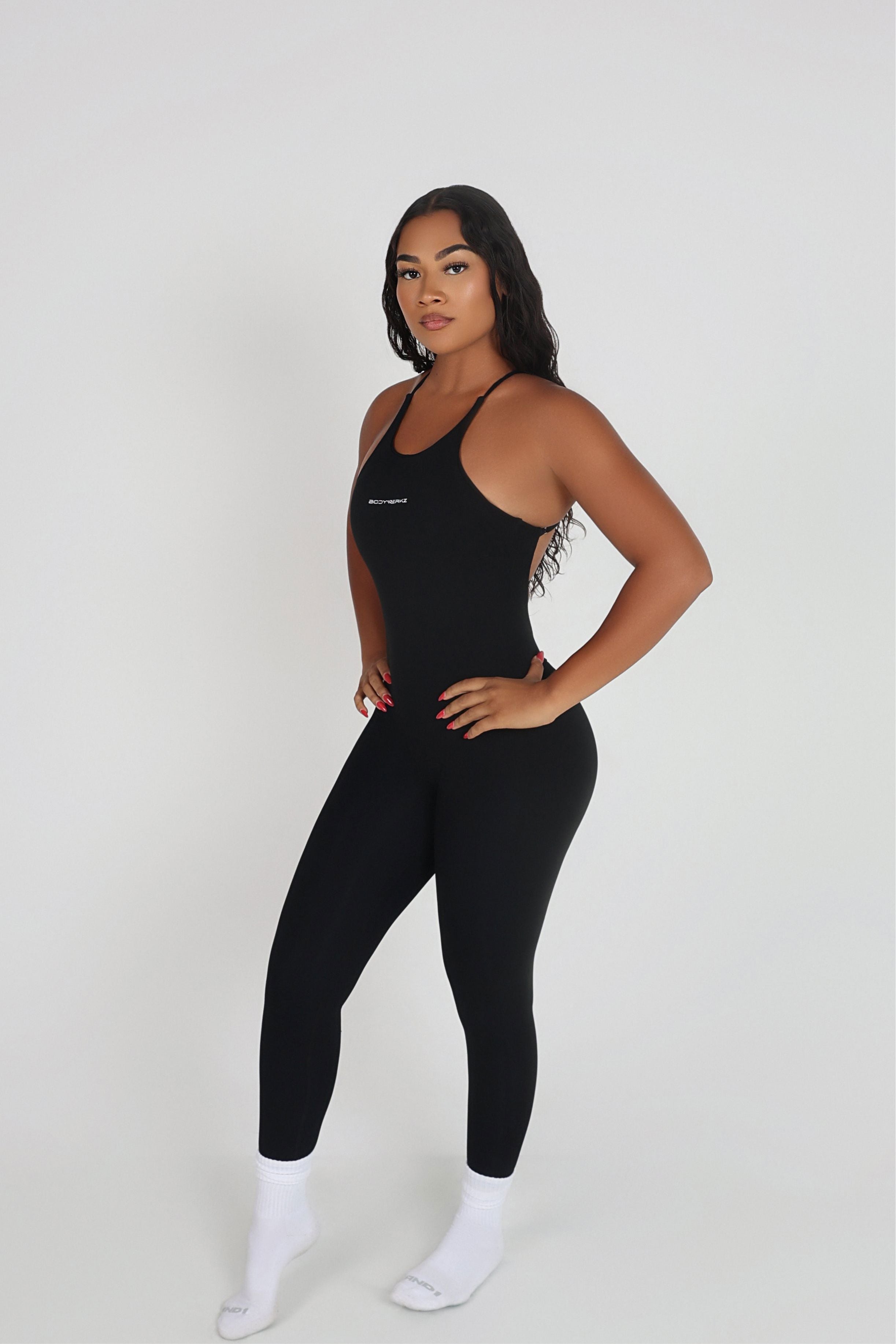 HALTER BACKLESS JUMPSUIT bodywerkz 