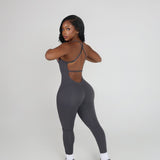 HALTER BACKLESS JUMPSUIT bodywerkz 