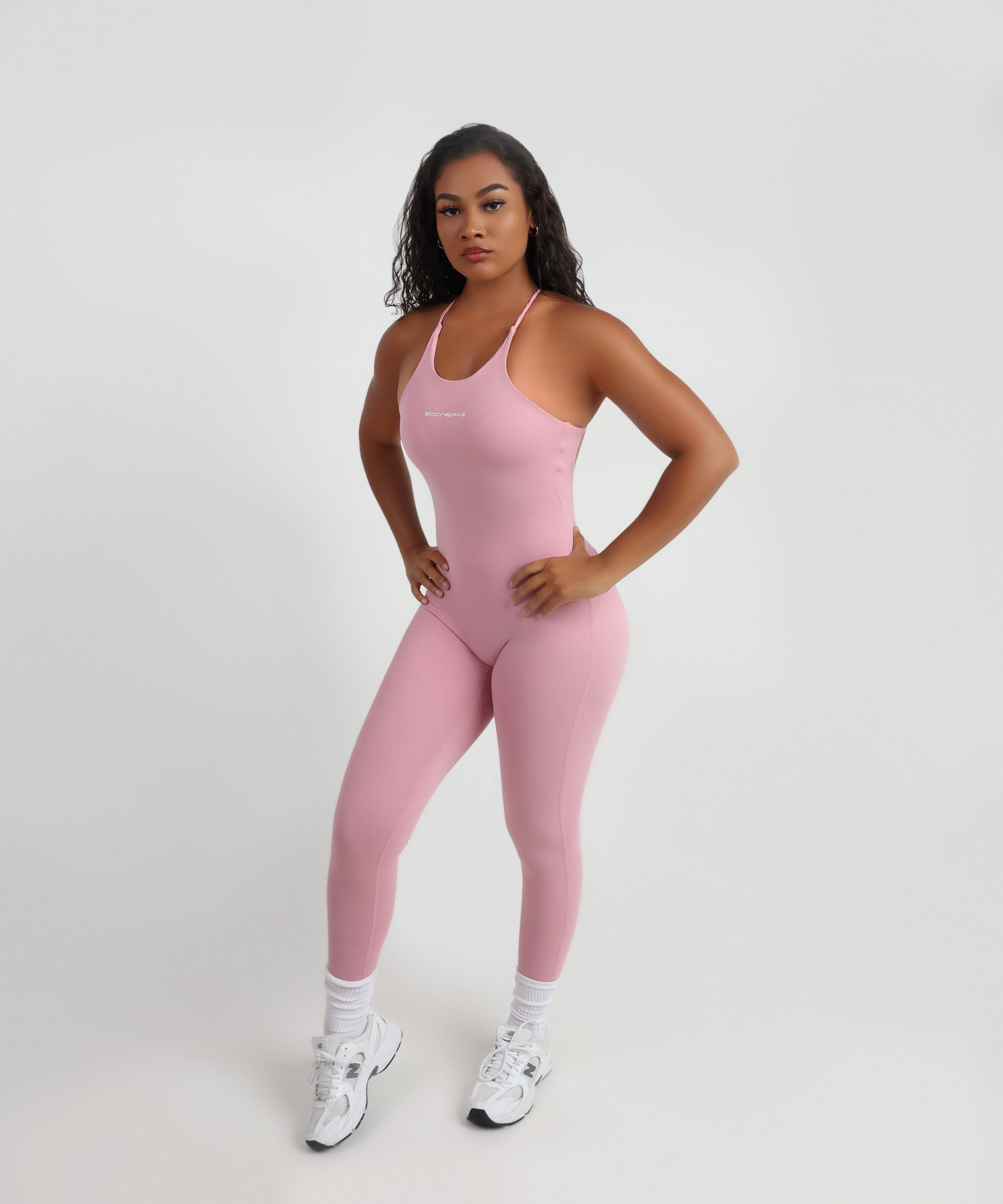 HALTER BACKLESS JUMPSUIT bodywerkz 