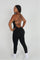 HALTER BACKLESS JUMPSUIT bodywerkz S Black 
