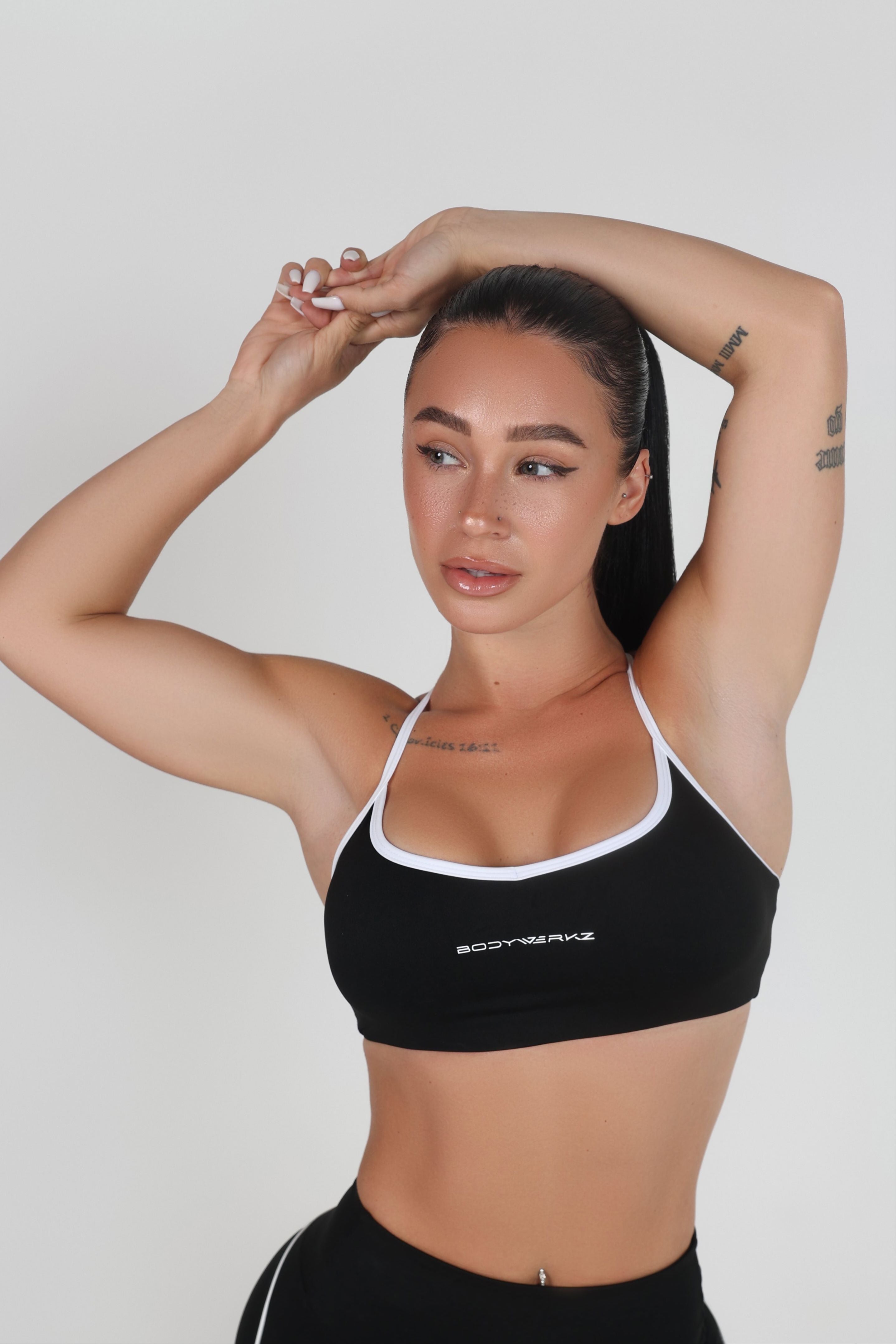 HEARTLINE BRA bodywerkz S Black 