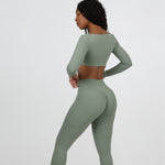 HIGH WAISTED SCRUNCH YOGA PANTS bodywerkz 