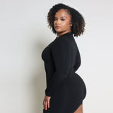 LONG SLEEVE ZIP UP ROMPER bodywerkz 