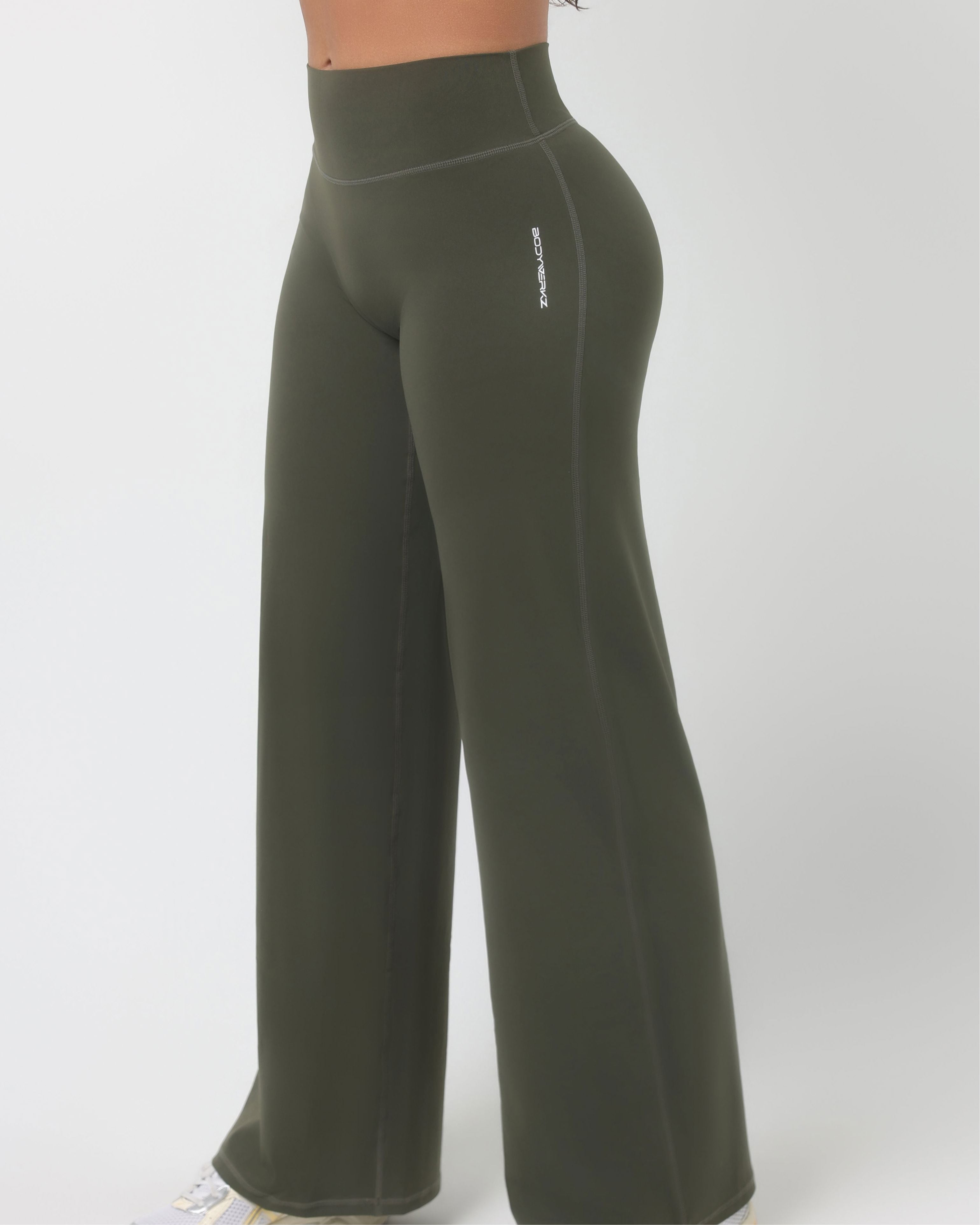 LUXE FLOW PANTS bodywerkz Olive Green S 