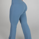 OUTLINE FLARE PANTS bodywerkz S BABY BLUE 