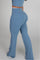 OUTLINE FLARE PANTS bodywerkz S BABY BLUE 