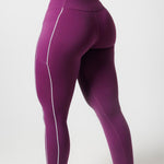 OUTLINE YOGA PANTS bodywerkz PLUM S 