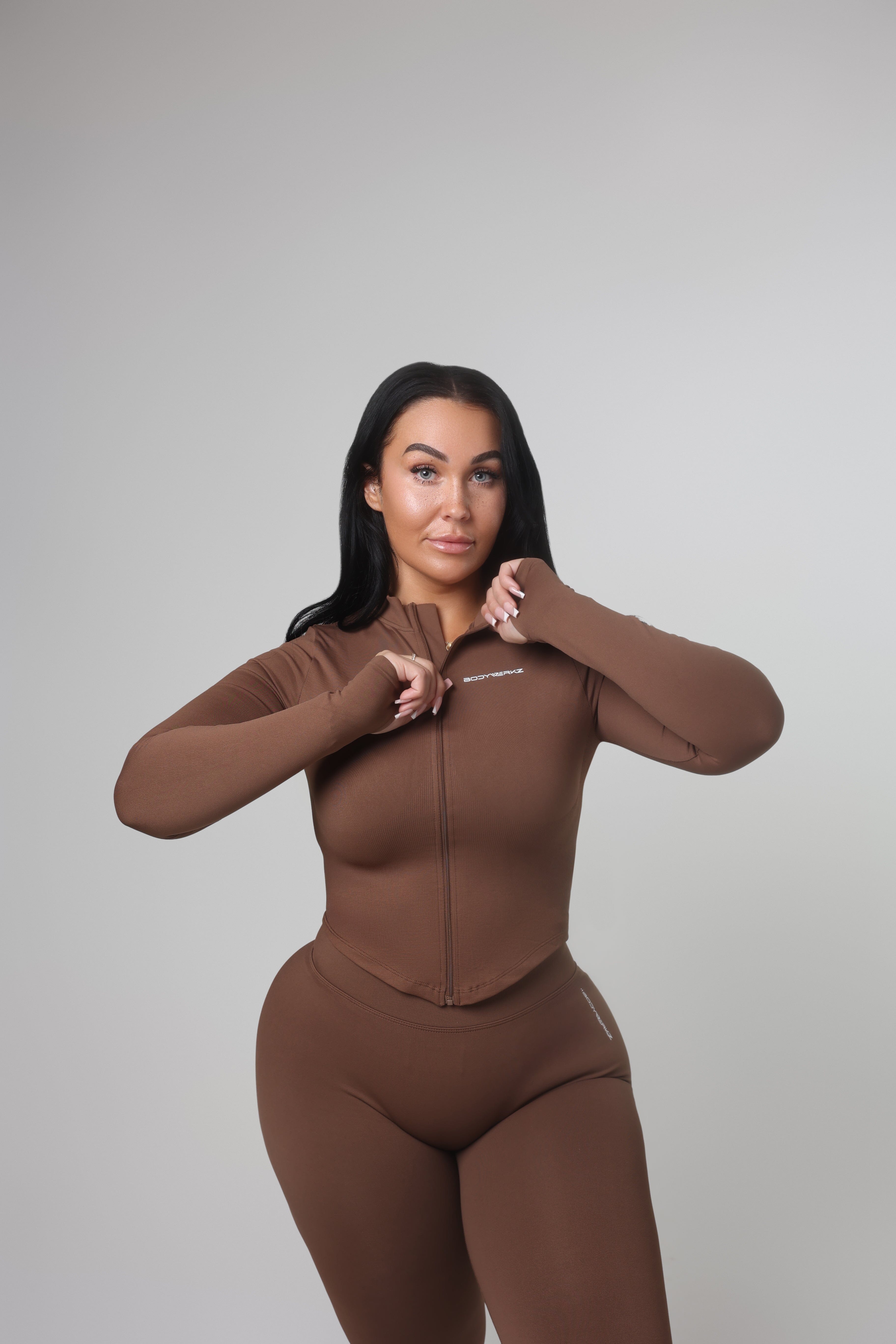 PEAK JACKET bodywerkz Brown S 