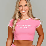 SPORTY BABY TEE bodywerkz S Pink 