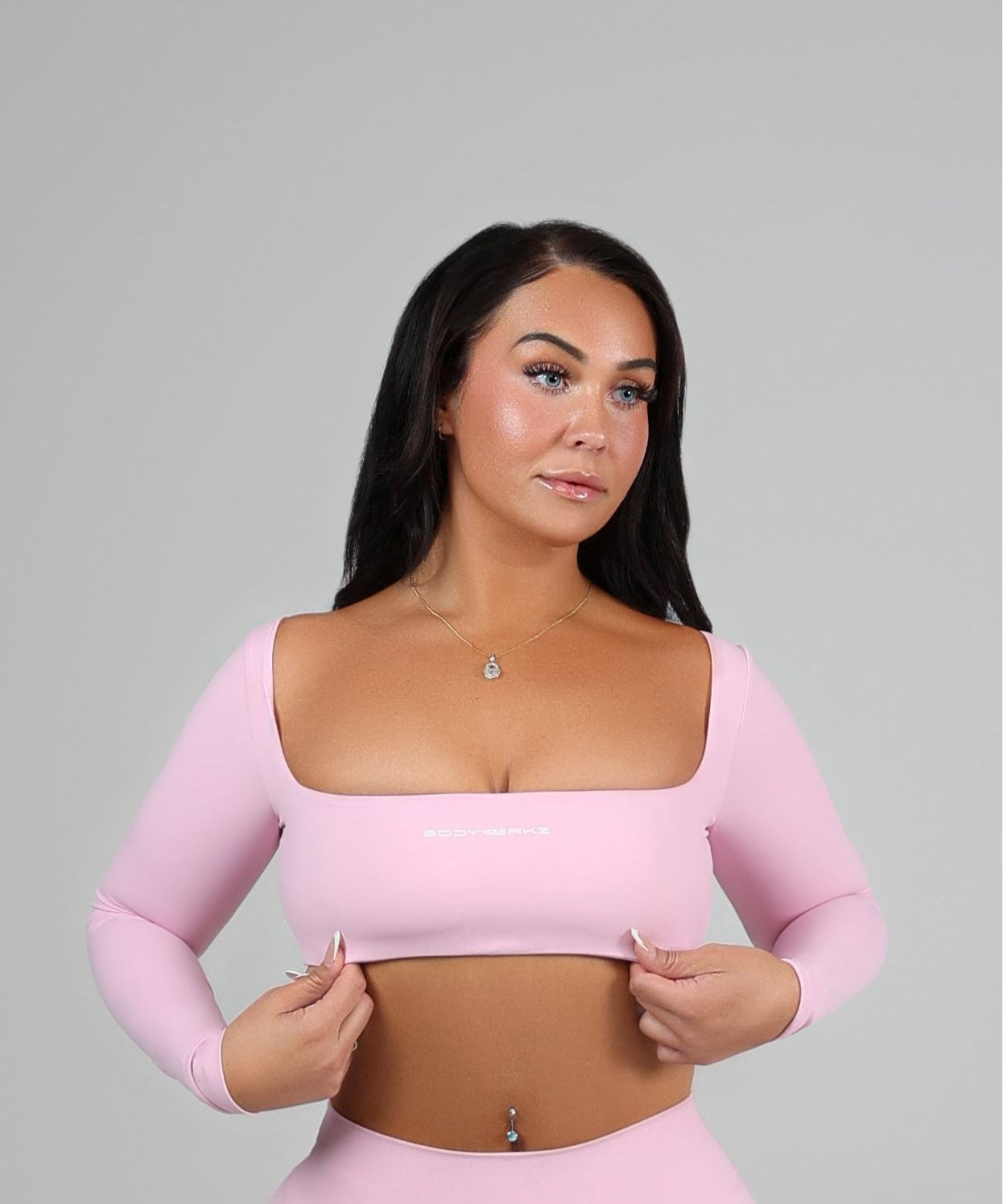 SQUARE NECK CROP TOP bodywerkz 