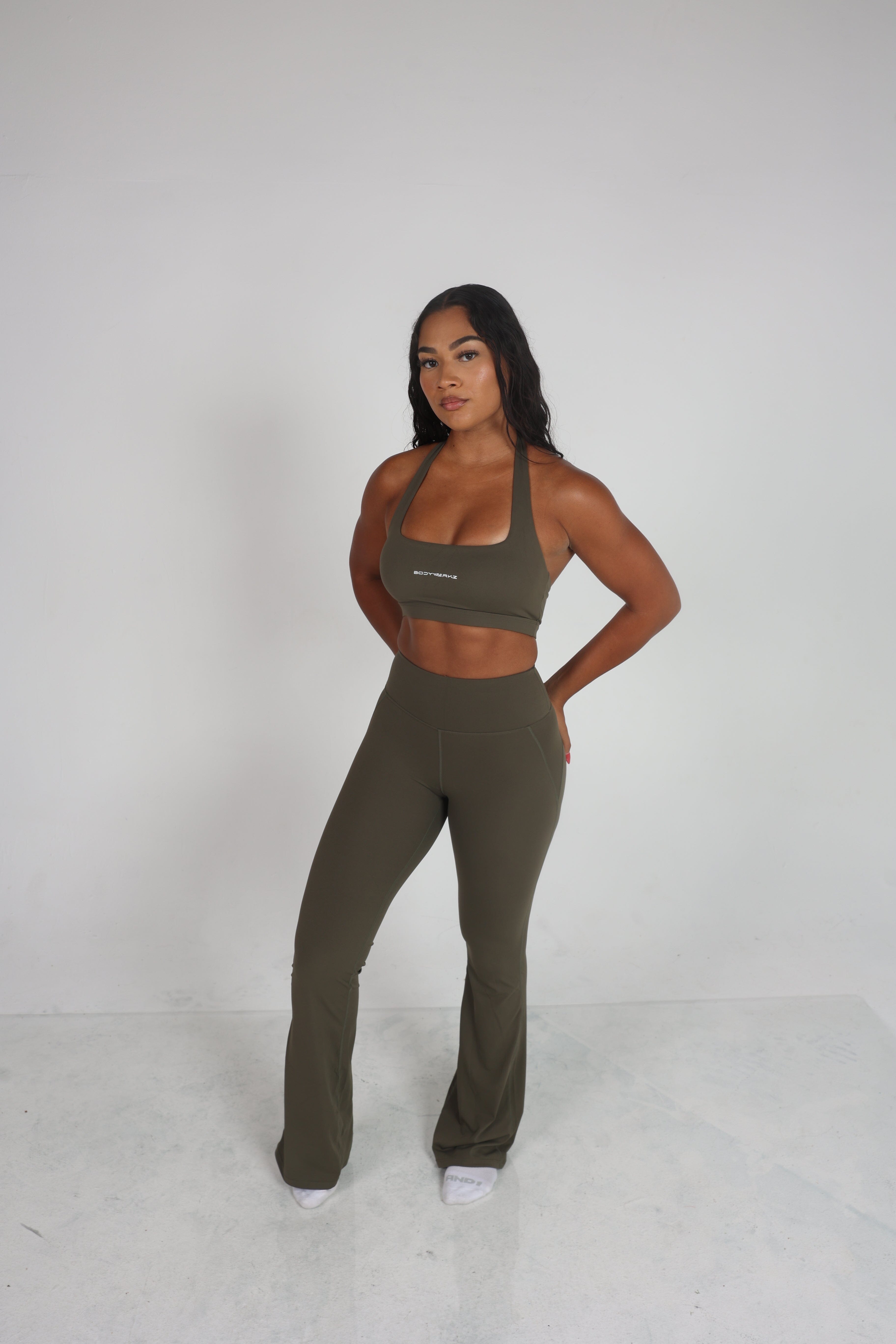 STRUCTURED HALTER TOP bodywerkz 