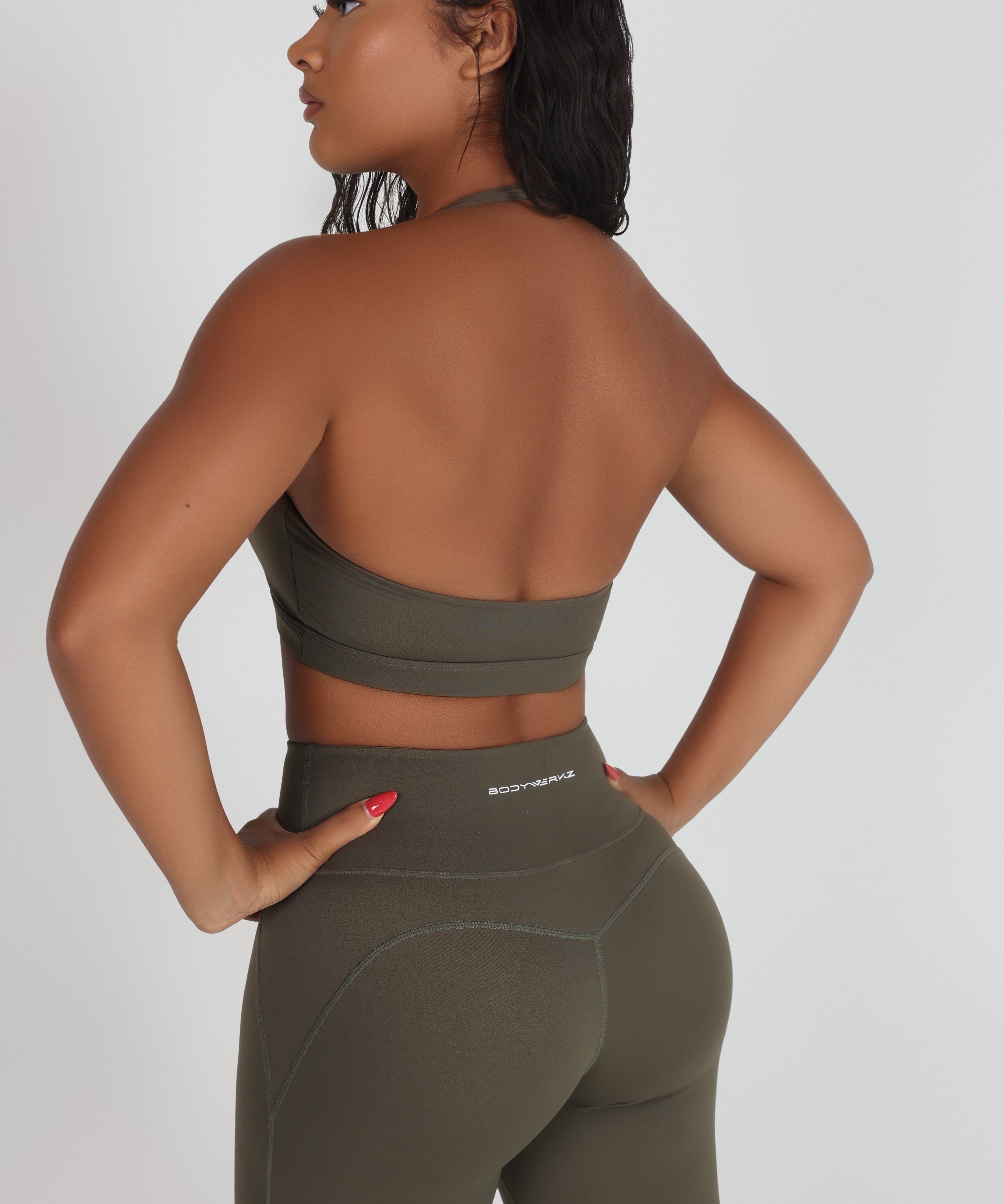 STRUCTURED HALTER TOP bodywerkz 