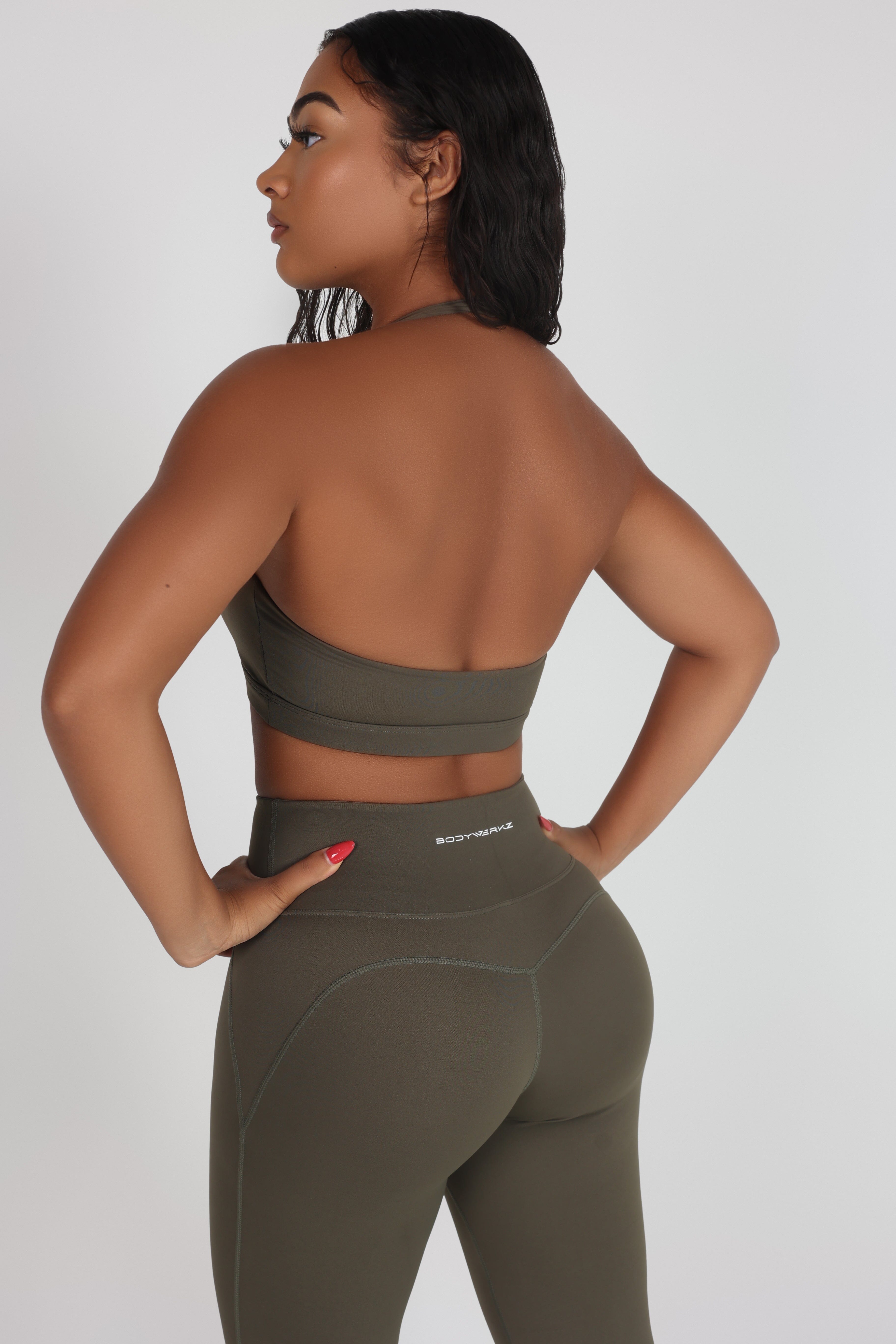 STRUCTURED HALTER TOP bodywerkz 