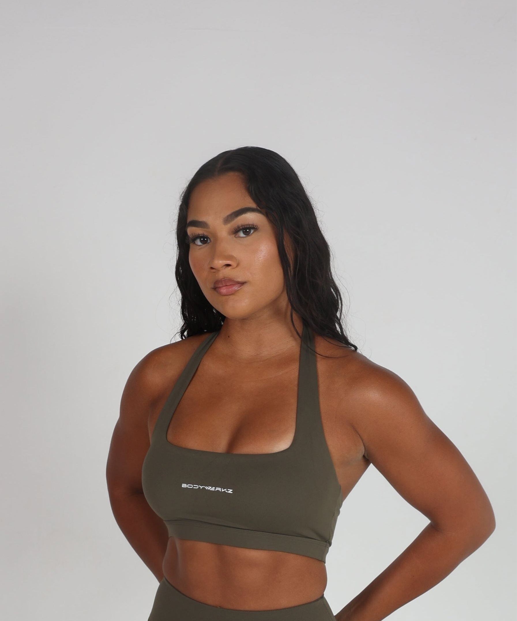 STRUCTURED HALTER TOP bodywerkz S 