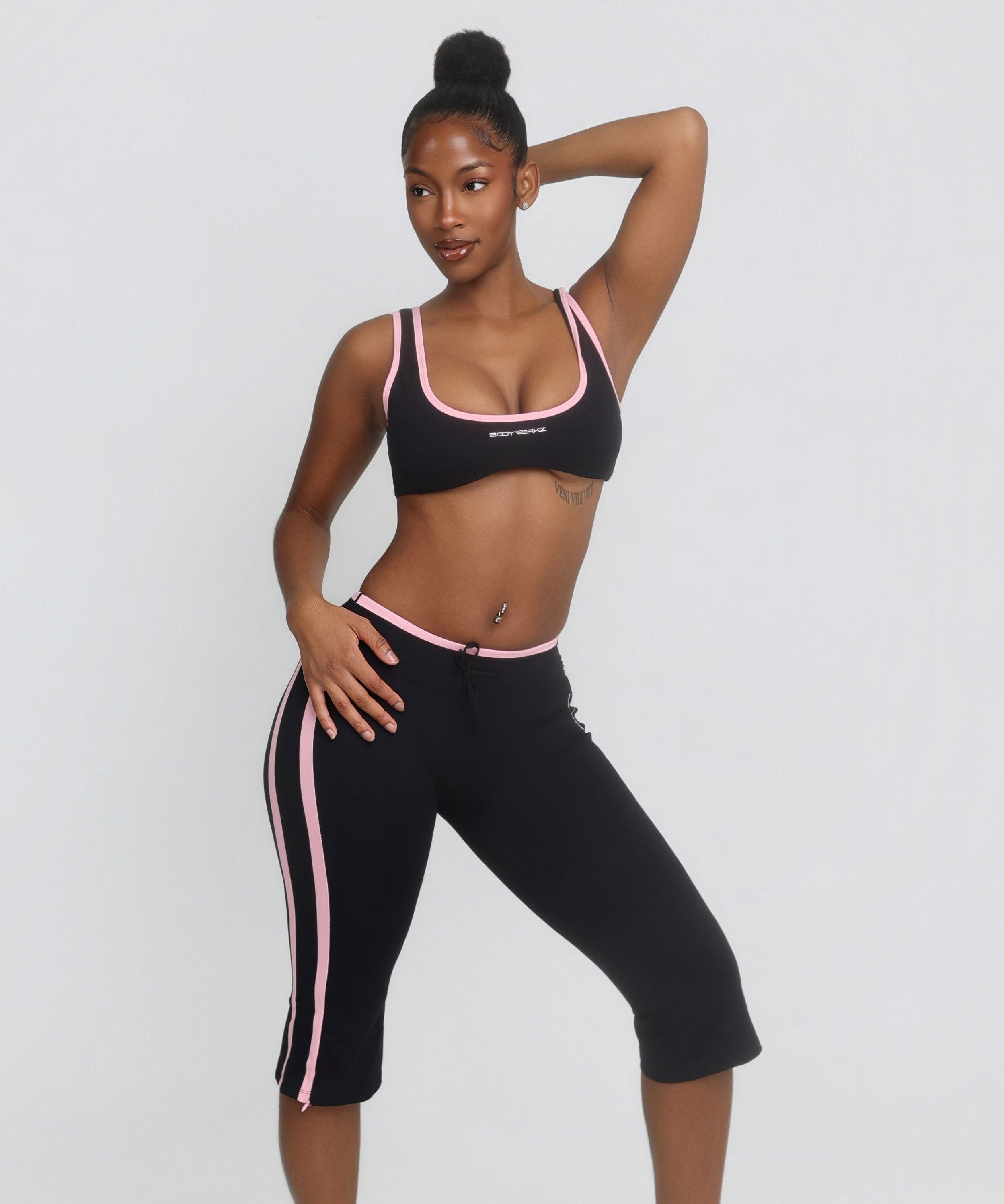 TRUE LOW RISE CAPRI bodywerkz XS BLACK 