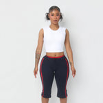 TRUE LOW RISE CAPRI bodywerkz XS NAVY 