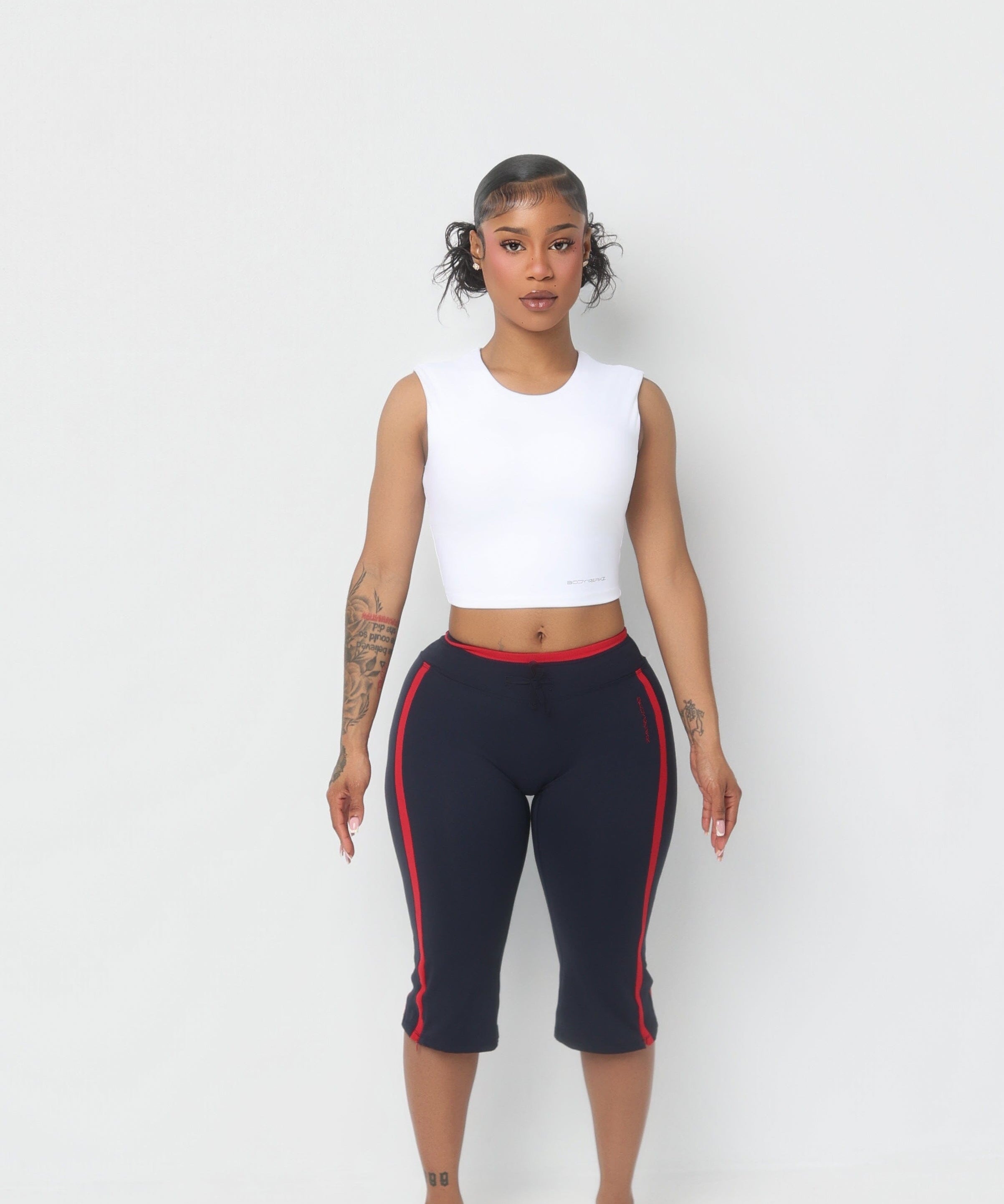 TRUE LOW RISE CAPRI bodywerkz XS NAVY 