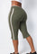 TRUE LOW RISE CAPRIS bodywerkz Olive Green XS 
