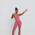 VARSITY FLARE JUMPSUIT bodywerkz 