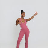 VARSITY FLARE JUMPSUIT bodywerkz 