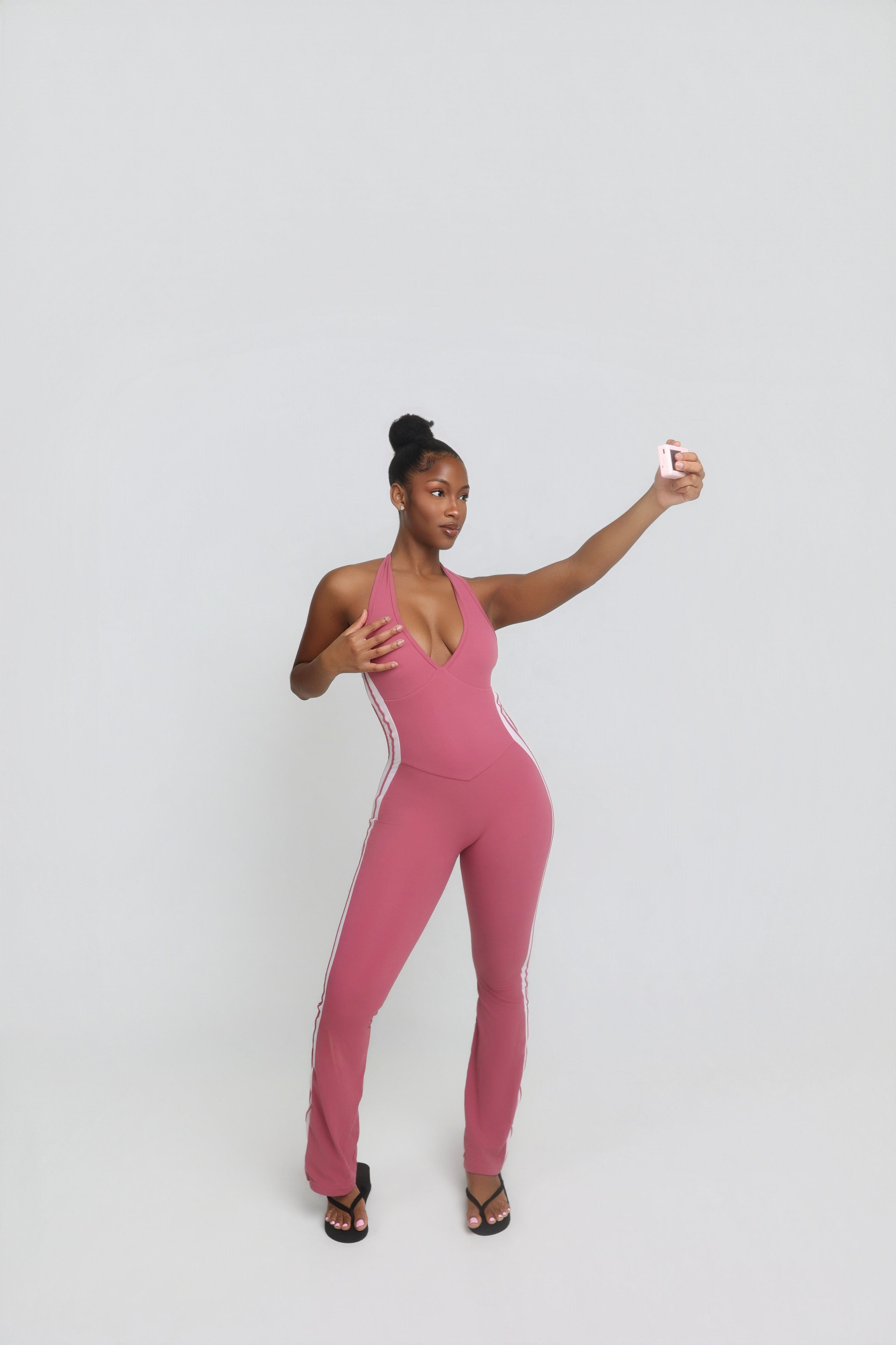 VARSITY FLARE JUMPSUIT bodywerkz 