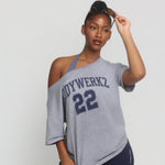 VARSITY OVERSIZED SHIRT bodywerkz XS 