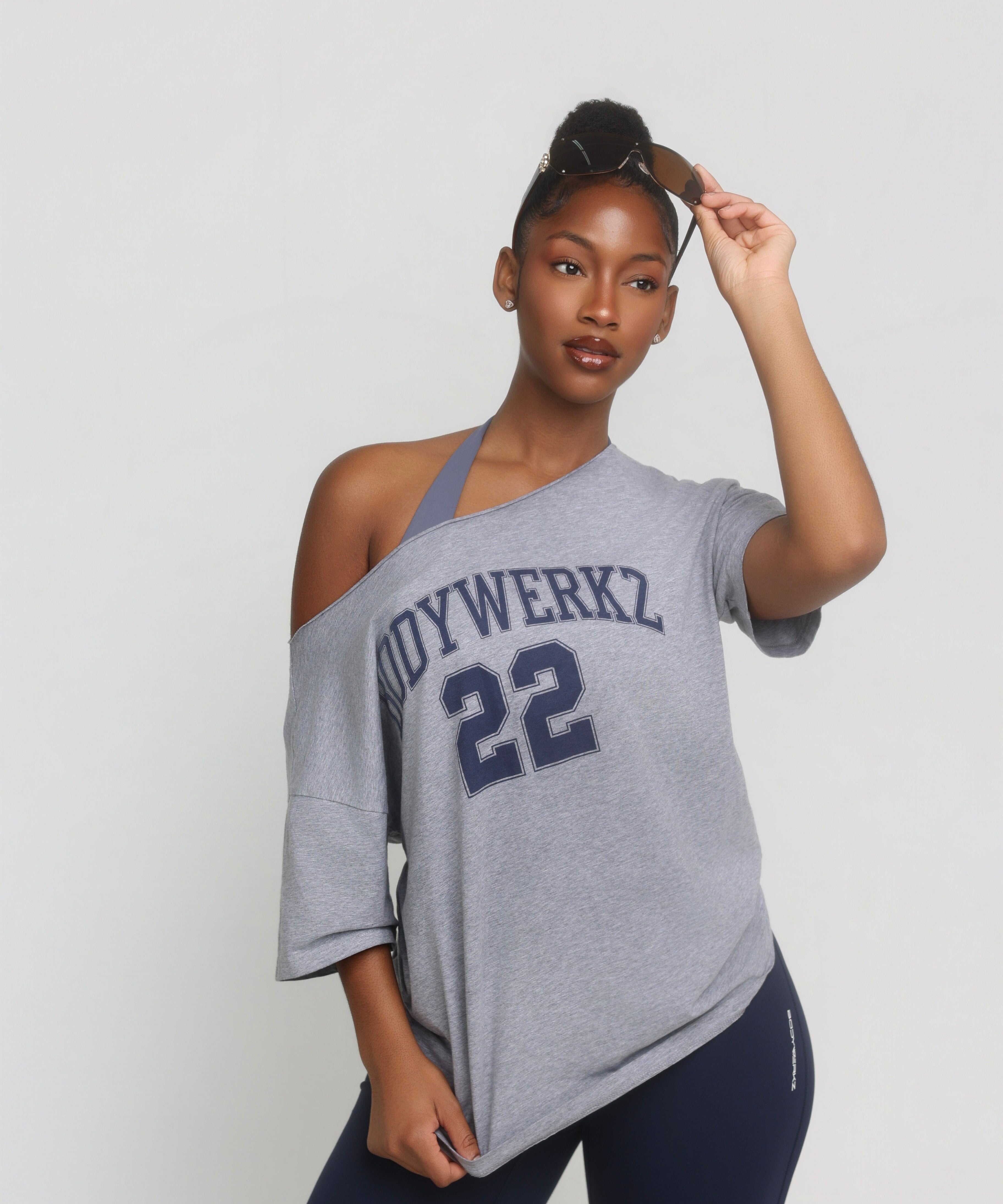 VARSITY OVERSIZED SHIRT bodywerkz XS 