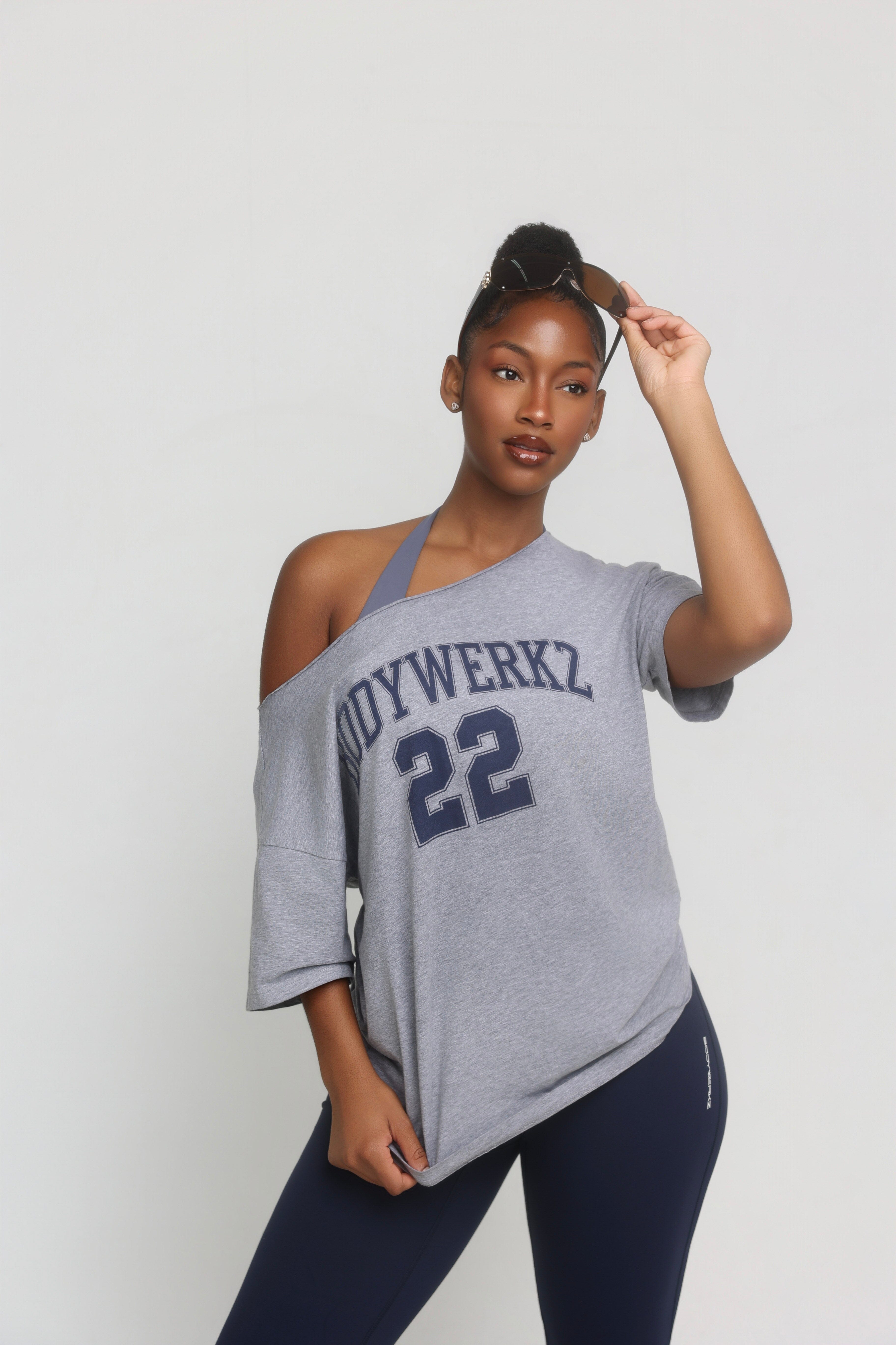 VARSITY OVERSIZED SHIRT bodywerkz XS 