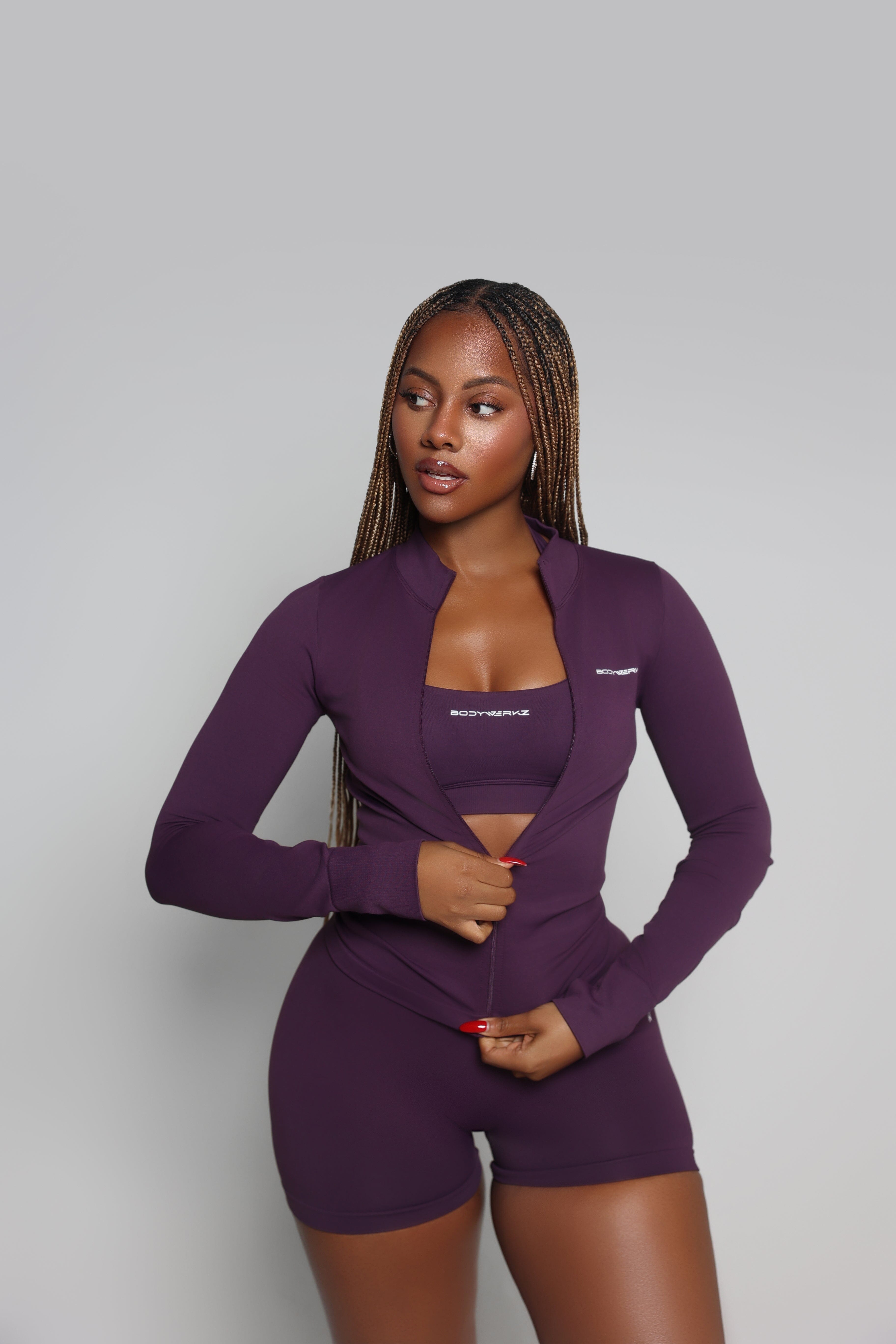 VITAL JACKET bodywerkz S PLUM 